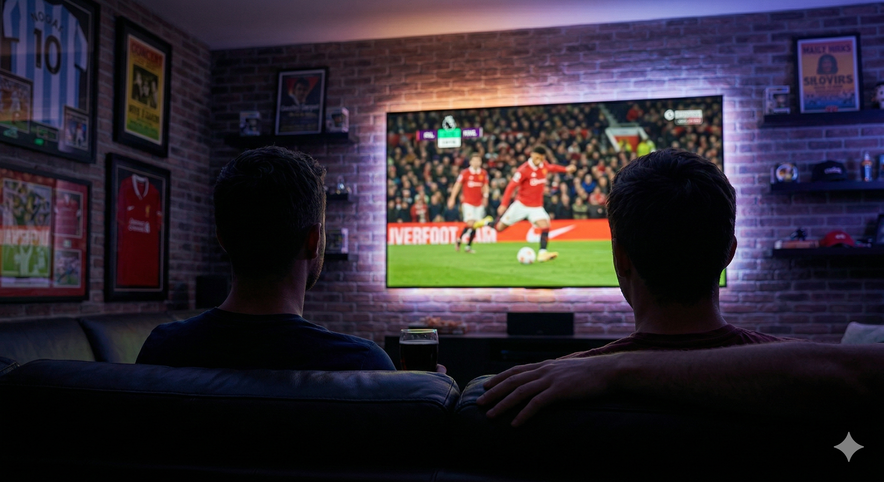 Mancave - Complete opstelling